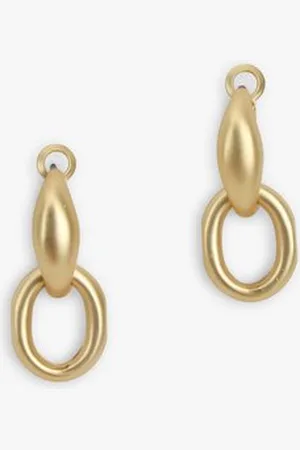 Liberty Island Gouden oorbellen met schakels