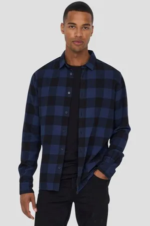 Only & Sons Geruit hemd - Slim fit