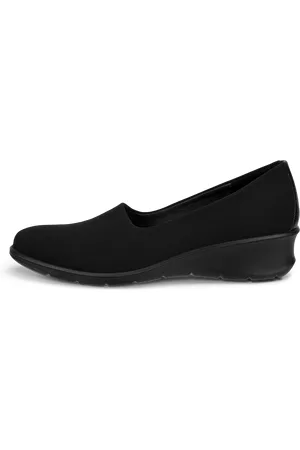 Ecco FELICIA-Dames stoffen instappers stretch- -39