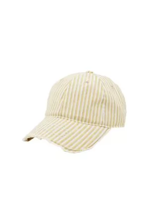 ESPRIT Dames Petten - EPRIT Gestreepte pet met logo