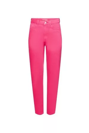 ESPRIT High rise broek met banana fit