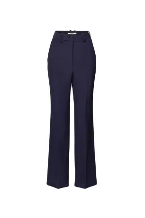 ESPRIT Retro uitlopende broek met hoge taille