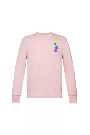 ESPRIT Sweatshirt met logoborduursel
