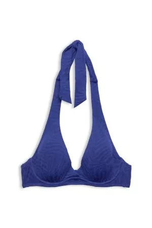 ESPRIT Dames Halter bikini's - Lagoon beach halterbikini met beugels