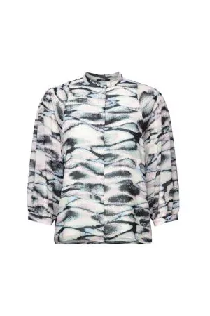 ESPRIT Chiffon blouse met motief