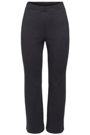 ESPRIT Cropped broek met kick flare
