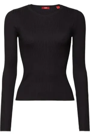ESPRIT Gestreepte, geribde top