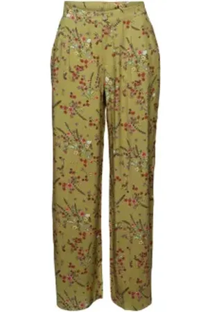 ESPRIT Broek met wijde pijpen, LENZING™ ECOVERO™