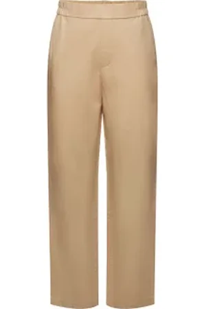 ESPRIT Pull-on broek, linnenmix