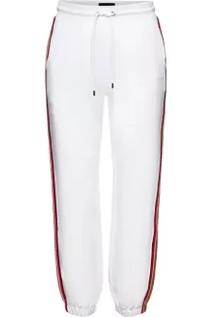 ESPRIT Gestreepte jogger van katoen
