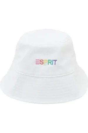 ESPRIT Twill bucket hat met label