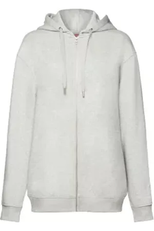 ESPRIT Gerecycled: oversized hoodie met rits