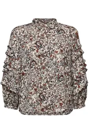 ESPRIT Gerecycled: blouse met motief