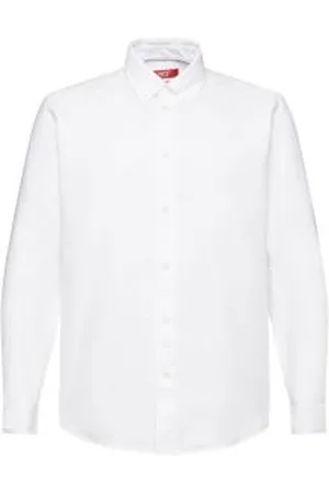 ESPRIT Buttondown-overhemd van katoen-popeline