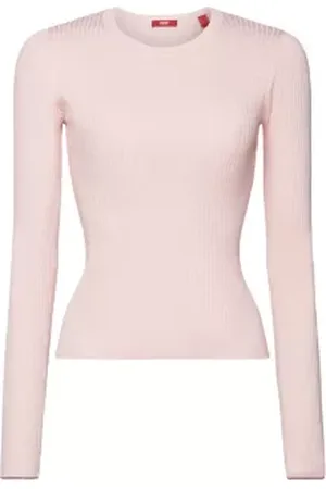 ESPRIT Gestreepte, geribde top