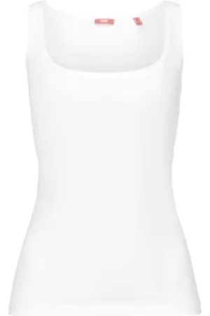 ESPRIT Tanktop van katoen-jersey