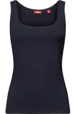 ESPRIT Tanktop van katoen-jersey