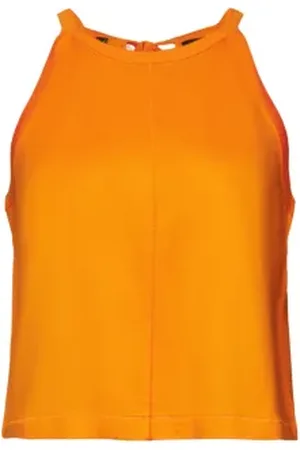 ESPRIT Tanktop met keyhole-detail, 100% katoen