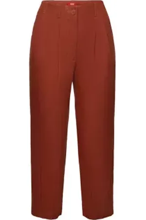 ESPRIT Cropped chino broek