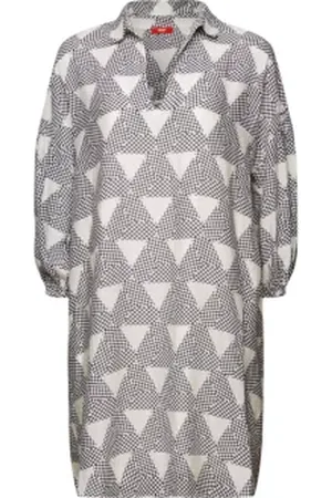 ESPRIT Jurk met motief, LENZING™ ECOVERO™