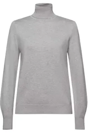ESPRIT Trui met rolkraag, LENZING™ ECOVERO™