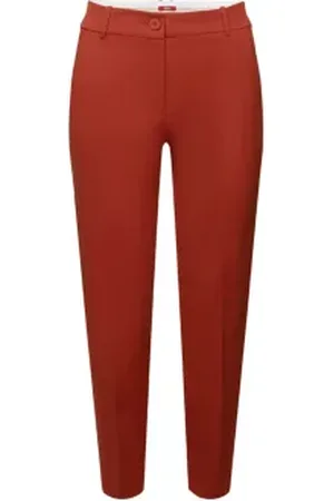 ESPRIT Cropped broek van punto jersey