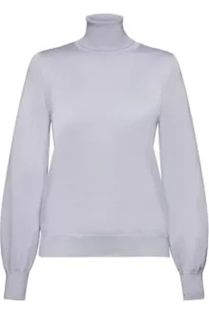 ESPRIT Trui met rolkraag, LENZING™ ECOVERO™