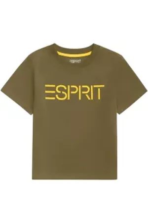 ESPRIT T-shirt van organic cotton met logo