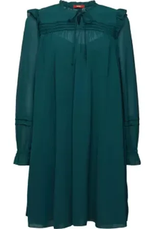 ESPRIT Crêpe chiffon mini-jurk