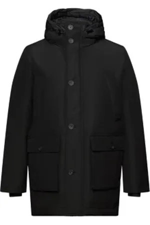 ESPRIT Donzen jas met capuchon