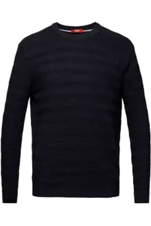 ESPRIT Trui met ronde hals en structuur