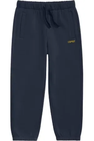 ESPRIT Logo-sweatbroek van een katoenmix