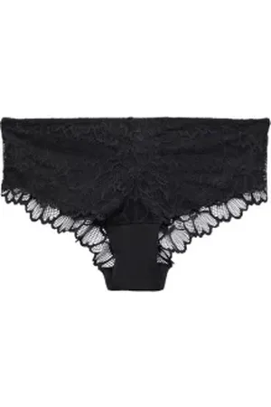 ESPRIT Brazilian short van gebloemde kant