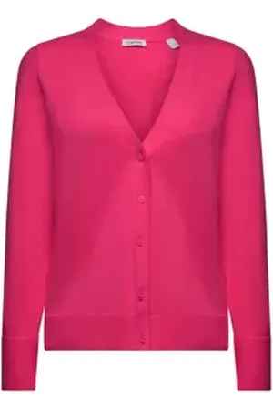 ESPRIT Katoenen vest met V-hals