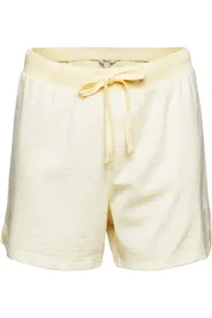 ESPRIT Pyjamashorts van jersey, biologische katoenmix
