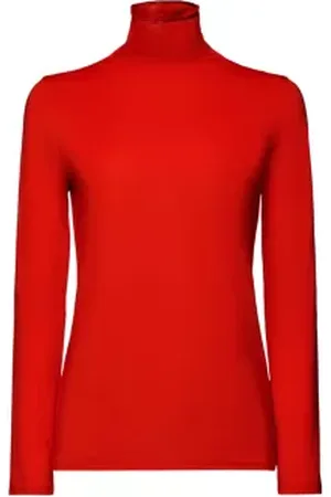 ESPRIT Longsleeve met opstaande kraag