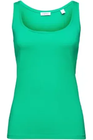 ESPRIT Tanktop van katoen-jersey