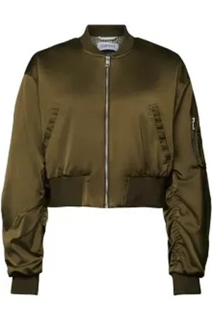 ESPRIT Cropped satijnen bomberjack