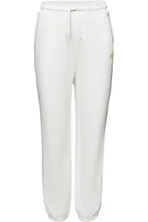 ESPRIT Sweatbroek van organic cotton met logo