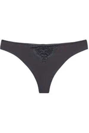 ESPRIT Brazilian hipster-string met kant