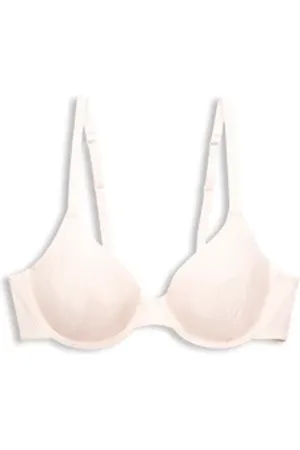 ESPRIT Ongewatteerde beugel-bh met print