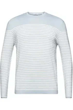 ESPRIT Gestreepte katoenen sweater