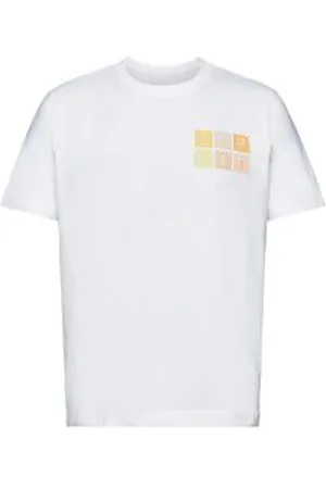 ESPRIT T-shirt van katoen-jersey met logo