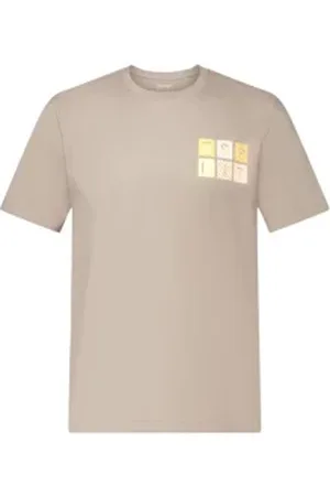 ESPRIT T-shirt van katoen-jersey met logo