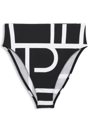 ESPRIT Bikinibroekje met hoge taille en print
