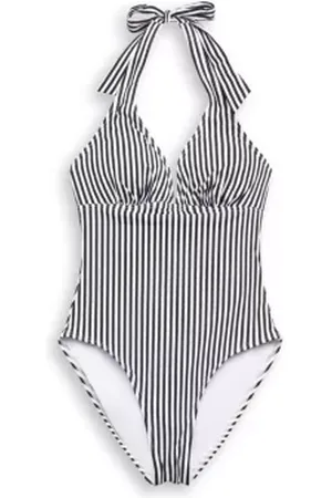 ESPRIT Gestreept badpak met halter
