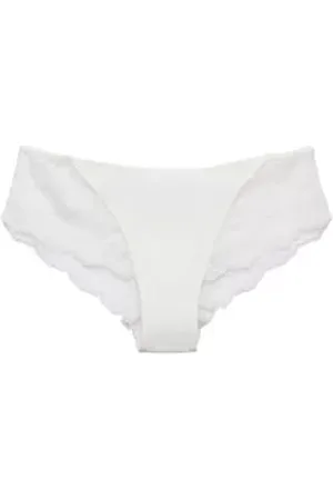 ESPRIT Brazilian hipster-short met kant