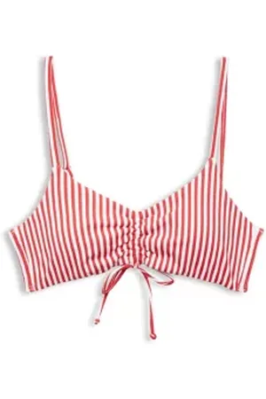 ESPRIT Gestreepte, gewatteerde bikinitop