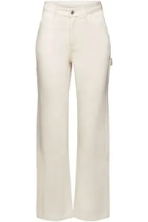 ESPRIT Straight jeans met hoge taille