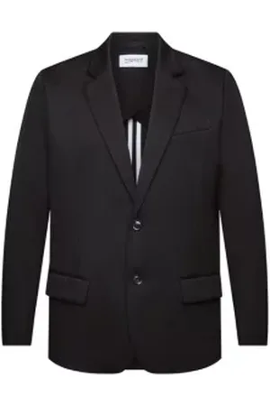 ESPRIT Single-breasted twill blazer